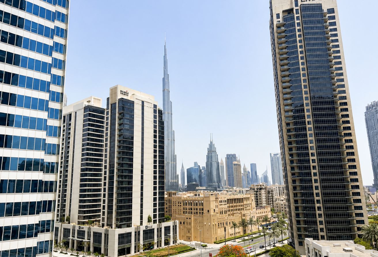 Bright Studio | Burj View | Near Downtown