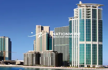 شقة - 2 غرف نوم - 3 حمامات للايجار في برج راس الخيمة - مارينا سكوير - جزيرة الريم - أبوظبي