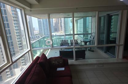 Apartment - 2 Bedrooms - 2 Bathrooms for rent in Al Yass Tower - Dubai Marina Towers - Dubai Marina - Dubai