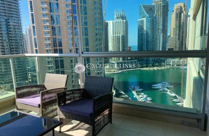 Apartment - 2 Bedrooms - 2 Bathrooms for rent in Al Yass Tower - Dubai Marina Towers - Dubai Marina - Dubai