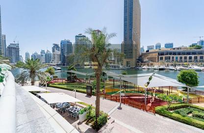 Retail - Studio - 2 Bathrooms for rent in Bay Central 3 - Dubai Marina - Dubai
