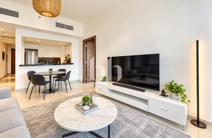 Apartment - 1 - 2 for rent in Silverene Tower A - Silverene - Dubai Marina - Dubai