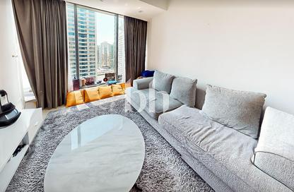 Apartment - 1 - 2 for rent in Silverene Tower A - Silverene - Dubai Marina - Dubai