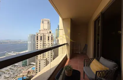 Apartment - 2 Bedrooms - 3 Bathrooms for rent in Rimal 1 - Rimal - Jumeirah Beach Residence - Dubai
