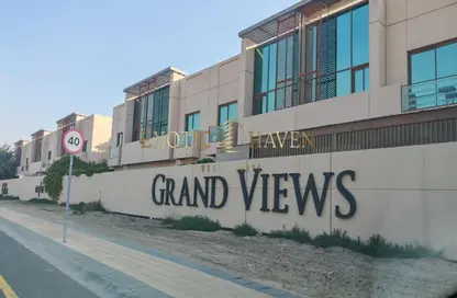 Townhouse - 4 Bedrooms - 5 Bathrooms for rent in Grand Views - Meydan Gated Community - Meydan - Dubai