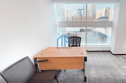 Office Space - Studio - 1 Bathroom for rent in Reef Tower - JLT Cluster O - Jumeirah Lake Towers - Dubai