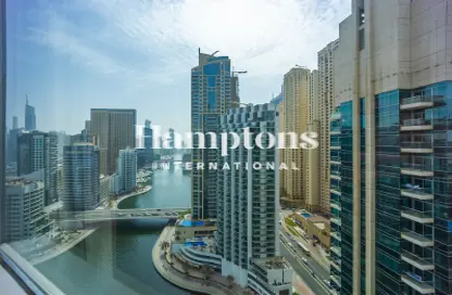 Apartment - 2 Bedrooms - 3 Bathrooms for rent in Fairfield Tower - Park Island - Dubai Marina - Dubai