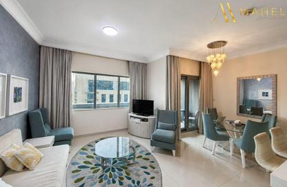 Apartment - 2 Bedrooms - 3 Bathrooms for rent in Damac Maison Dubai Mall Street (The Signature) - Burj Khalifa Area - Downtown Dubai - Dubai