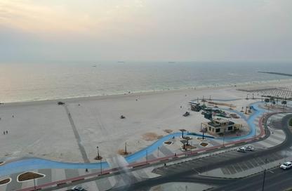 Apartment - 2 - 3 for rent in Corniche Tower - Ajman Corniche Road - Ajman