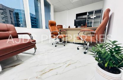 Office Space - Studio - 1 Bathroom for rent in Fatima Mohammad Ahmad Bin Suleiman Building - Al Raffa - Bur Dubai - Dubai