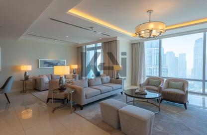 Apartment - 3 Bedrooms - 4 Bathrooms for rent in The Address Residence Fountain Views 2 - The Address Residence Fountain Views - Downtown Dubai - Dubai