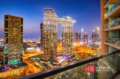 Apartment - 2 Bedrooms - 3 Bathrooms for rent in Burj Vista 1 - Burj Vista - Downtown Dubai - Dubai