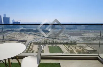 Apartment - Studio - 1 Bathroom for rent in Golden Dream Tower 1 - District 18 - Jumeirah Village Circle - Dubai