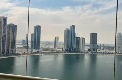 Apartment - 2 Bedrooms - 3 Bathrooms for sale in Asas Tower - Al Khan Lagoon - Al Khan - Sharjah