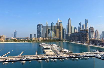 Apartment - 3 - 4 for rent in Beach Mansion Tower 1 - Beach Mansion - Emaar Beachfront - Dubai Harbour - Dubai