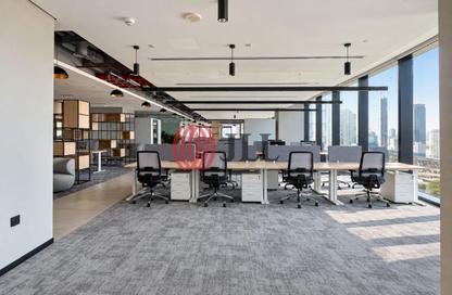 Office Space - Studio - 1 for rent in Mashreq Bank Global HQ - Burj Khalifa Area - Downtown Dubai - Dubai