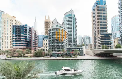 Apartment - 3 Bedrooms - 4 Bathrooms for rent in Marina Wharf 2 - Marina Wharf - Dubai Marina - Dubai
