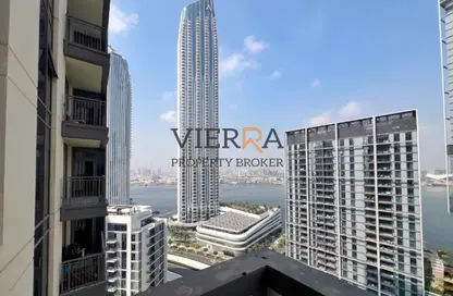 شقة - 2 غرف نوم - 2 حمامات للايجار في جريك رايس تاور 2 - الخور رايز - مرسى خور دبي - دبي