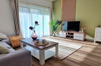 Apartment - 1 - 1 for rent in Al Dhafra 2 - Al Dhafra - Greens - Dubai
