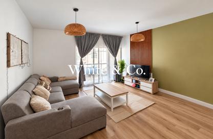 Apartment - 1 - 1 for rent in Al Dhafra 2 - Al Dhafra - Greens - Dubai