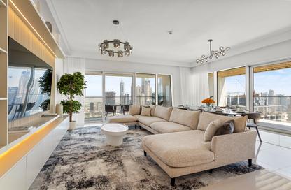Apartment - 3 - 3 for rent in Grand Bleu Tower 1 - Emaar Beachfront - Dubai Harbour - Dubai