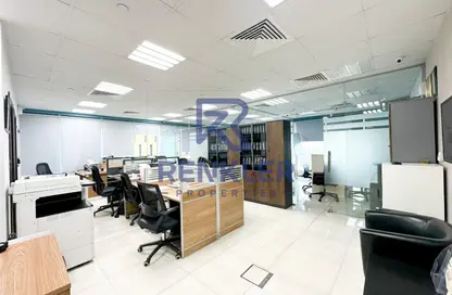 Office Space - Studio - 1 Bathroom for rent in Churchill Executive Tower - Churchill Towers - Business Bay - Dubai