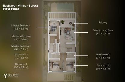 Villa - 4 - 6 for sale in Bashayer Villas - Al Hudayriat Island - Abu Dhabi