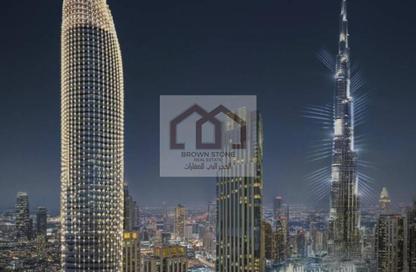 شقة - غرفة نوم - 2 حمامات للبيع في بن غاطي سكاي بليد - وسط مدينة دبي - دبي