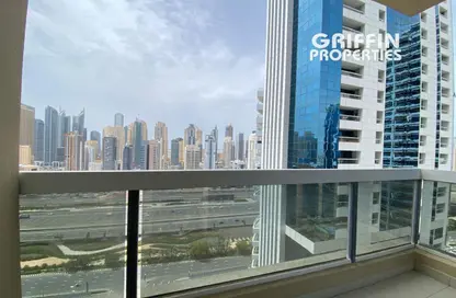 شقة - غرفة نوم - 2 حمامات للايجار في بوابة دبي الجديدة 1 - (JLT) مجمع Q - أبراج بحيرات الجميرا - دبي