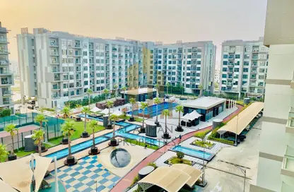 Apartment - Studio - 1 Bathroom for rent in Block 2 - Lawnz by Danube - International City - Dubai