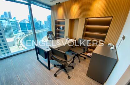 Office Space - Studio - 1 for rent in The Binary Tower - Business Bay - Dubai