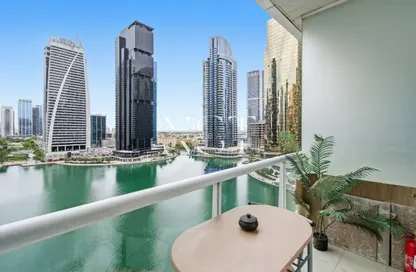 Apartment - Studio - 1 Bathroom for rent in Lake Terrace - JLT Cluster D - Jumeirah Lake Towers - Dubai