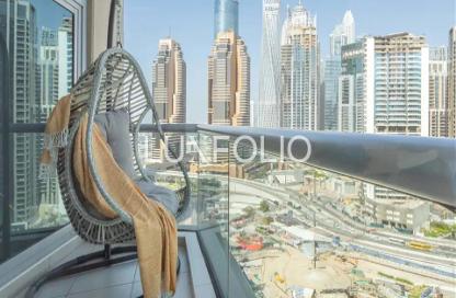 Apartment - 2 Bedrooms - 2 Bathrooms for rent in Bonaire Tower - Park Island - Dubai Marina - Dubai
