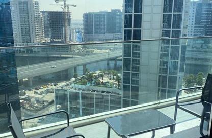 Apartment - Studio - 1 for rent in Marquise Square Tower - Business Bay - Dubai
