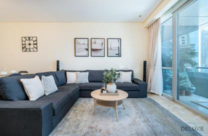 Apartment - 3 - 4 for rent in Al Fattan Marine Tower - Al Fattan Marine Towers - Jumeirah Beach Residence - Dubai