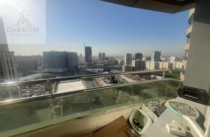 شقة - 2 غرف نوم - 3 حمامات للايجار في برج الرشيد 1 - أبراج الرشيد - مدينة الحميد - عجمان