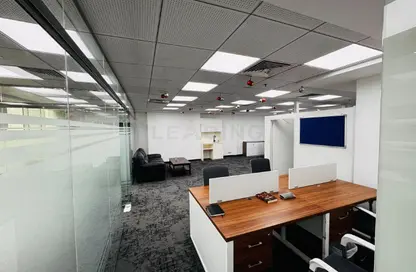 Office Space - Studio - 3 Bathrooms for rent in Clover Bay Tower - Business Bay - Dubai