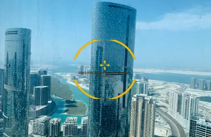 Apartment - 3 Bedrooms - 4 Bathrooms for rent in The Gate Tower 2 - Shams Abu Dhabi - Al Reem Island - Abu Dhabi