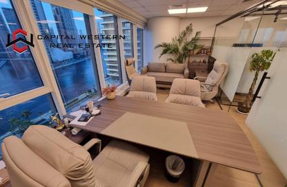 Office Space - Studio - 1 Bathroom for rent in Churchill Executive Tower - Churchill Towers - Business Bay - Dubai