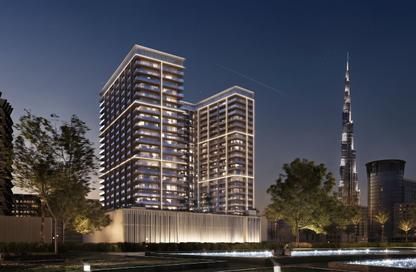 Apartment - 3 - 4 for sale in Binghatti Ghost - Dubai Healthcare City 2 - Al Jaddaf - Dubai
