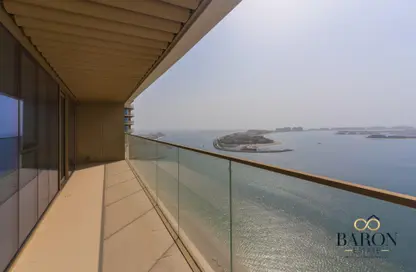 Apartment - 2 Bedrooms - 2 Bathrooms for rent in Grand Bleu Tower 1 - EMAAR Beachfront - Dubai Harbour - Dubai