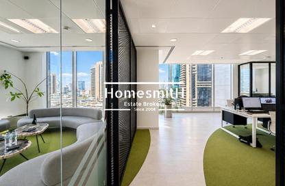 Office Space - Studio - 1 for rent in Al Habtoor Business Tower - Dubai Marina - Dubai