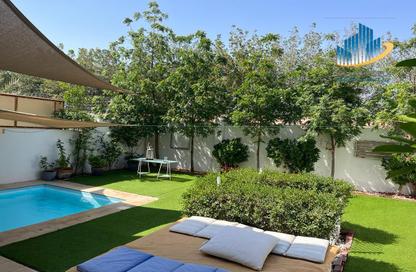 Villa - 5 Bedrooms - 6 Bathrooms for rent in Desert Style - Al Reef Villas - Al Reef - Abu Dhabi