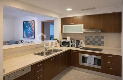 Apartment - 2 Bedrooms - 3 Bathrooms for rent in Marina Residences 5 - Marina Residences - Palm Jumeirah - Dubai