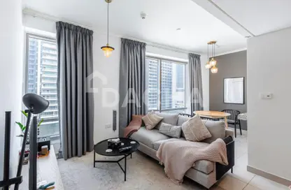 Apartment - 1 Bedroom - 1 Bathroom for rent in Burj Views B - Burj Views - Downtown Dubai - Dubai