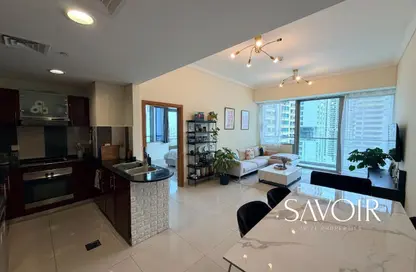 Apartment - 1 Bedroom - 2 Bathrooms for rent in Ocean Heights - Dubai Marina - Dubai