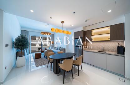 Apartment - 1 Bedroom - 1 Bathroom for rent in Grand Bleu Tower 1 - EMAAR Beachfront - Dubai Harbour - Dubai