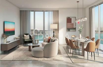 Apartment - 2 Bedrooms - 3 Bathrooms for sale in Beachgate by Address - Emaar Beachfront - Dubai Harbour - Dubai