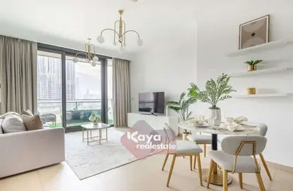 Apartment - 1 Bedroom - 2 Bathrooms for rent in Burj Vista 1 - Burj Vista - Downtown Dubai - Dubai