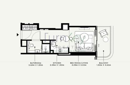 Apartment - Studio - 1 Bathroom for sale in Azizi Ruby - District 15 - Jumeirah Village Circle - Dubai